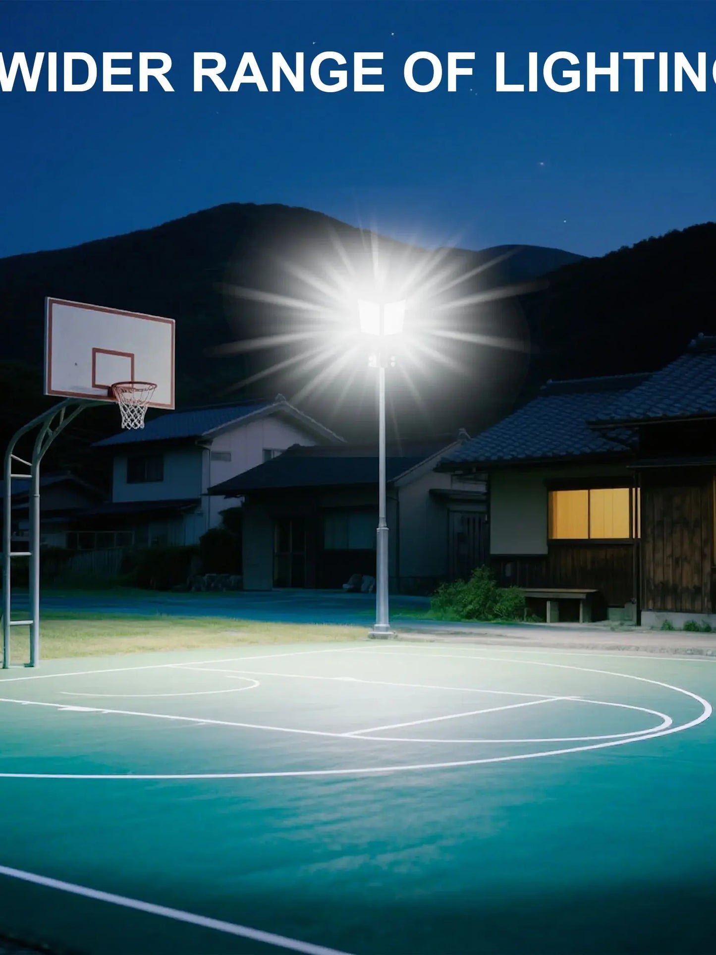 4 Pack Outdoor Solar Street Lights Waterproof Motion Sensor Dimmable