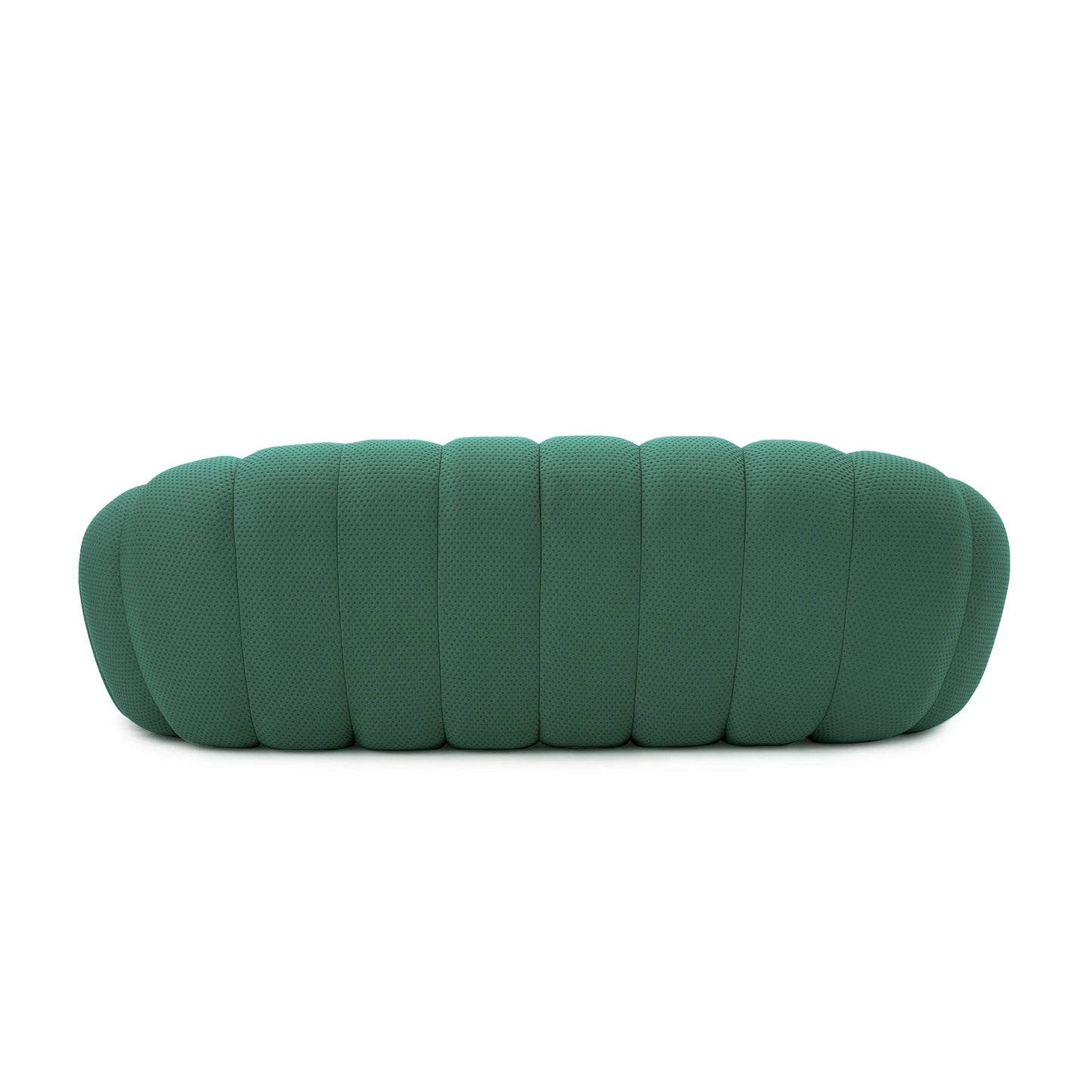 Sdorens Comfortable Curved Couch Honeycomb Mesh Fabric Bean Bag Sofa