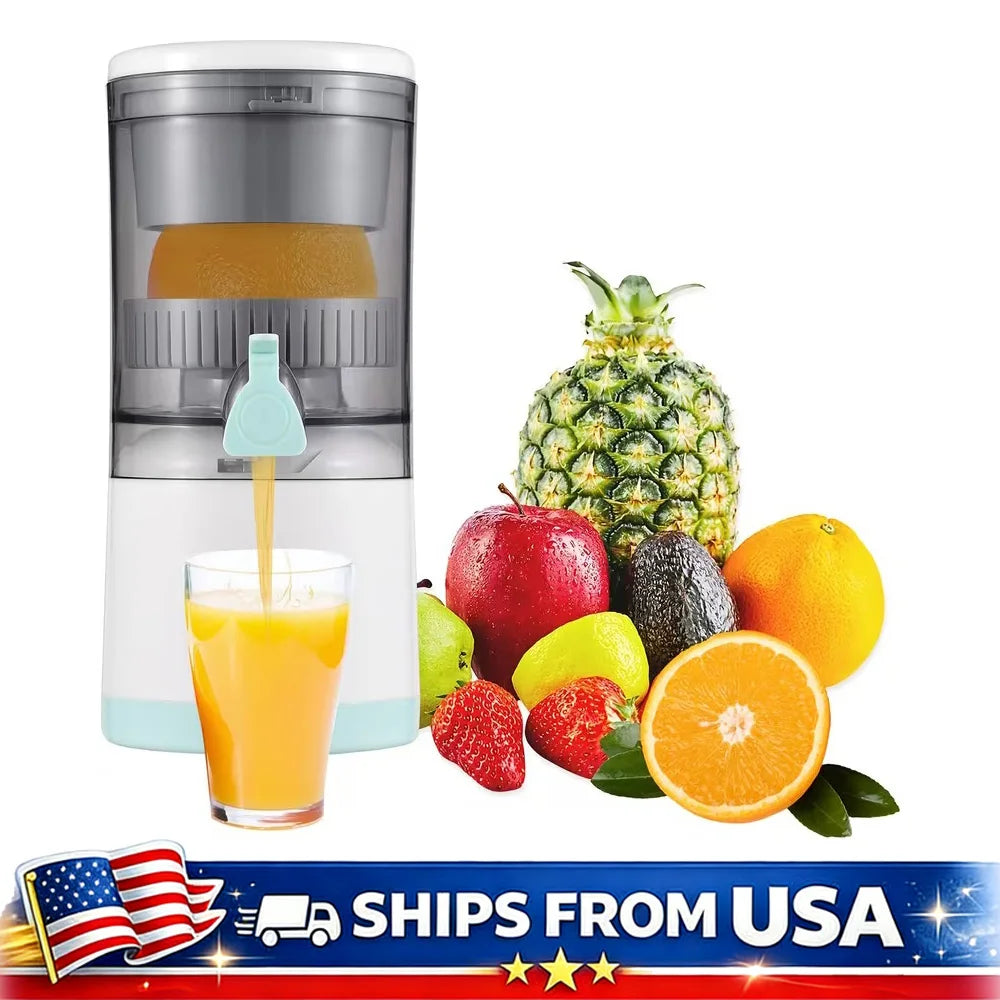 Portable Electric Juicer Rechargeable Citrus Press USB Charging Squeezer