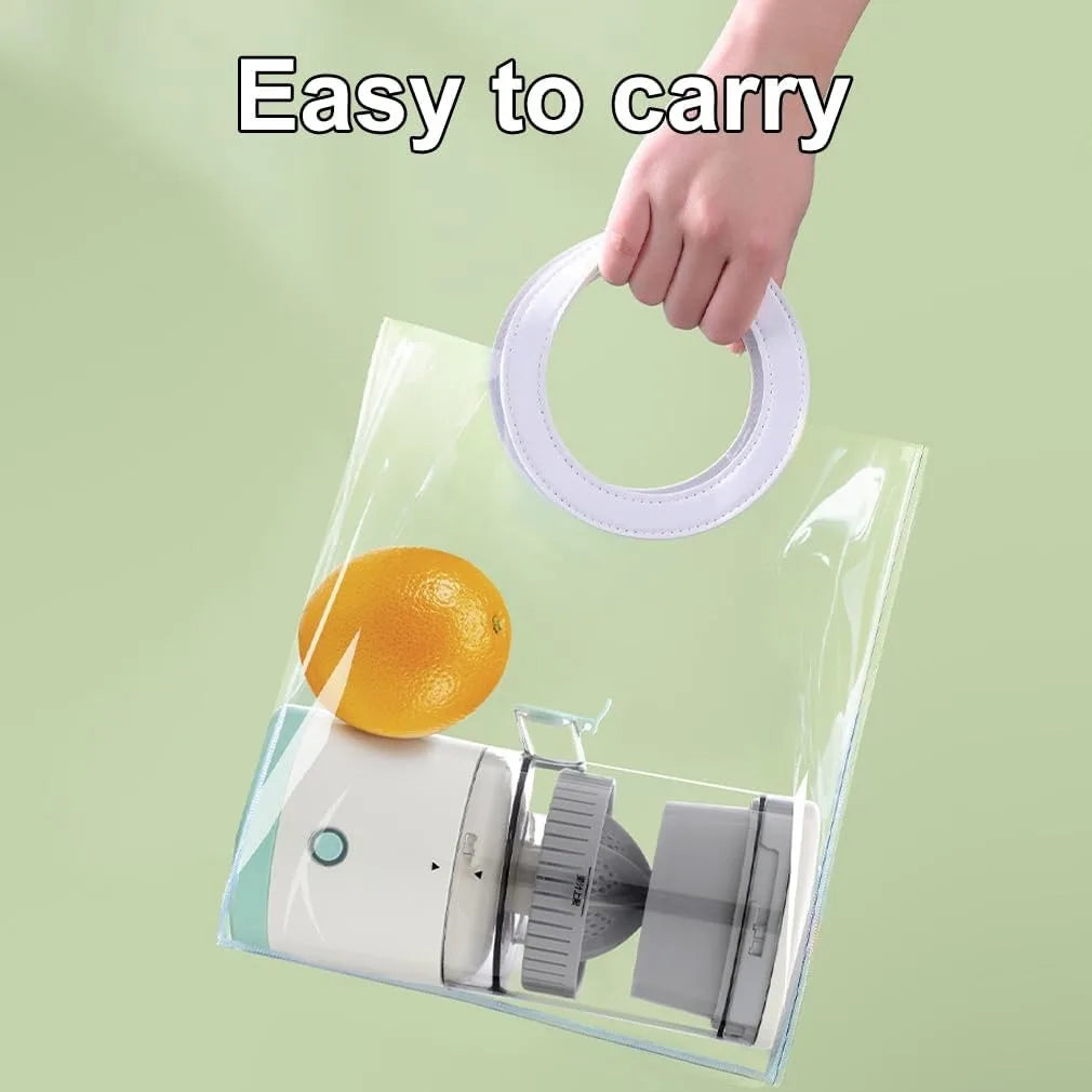 Portable Electric Juicer Rechargeable Citrus Press USB Charging Squeezer