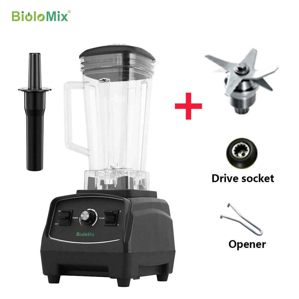 Biolomix 3HP 2200W Heavy-Duty Blender Juicer Food Processor