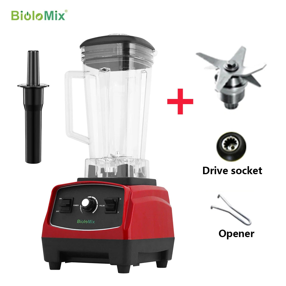 Biolomix Heavy Duty Blender 3HP 2200W Juicer for Smoothies