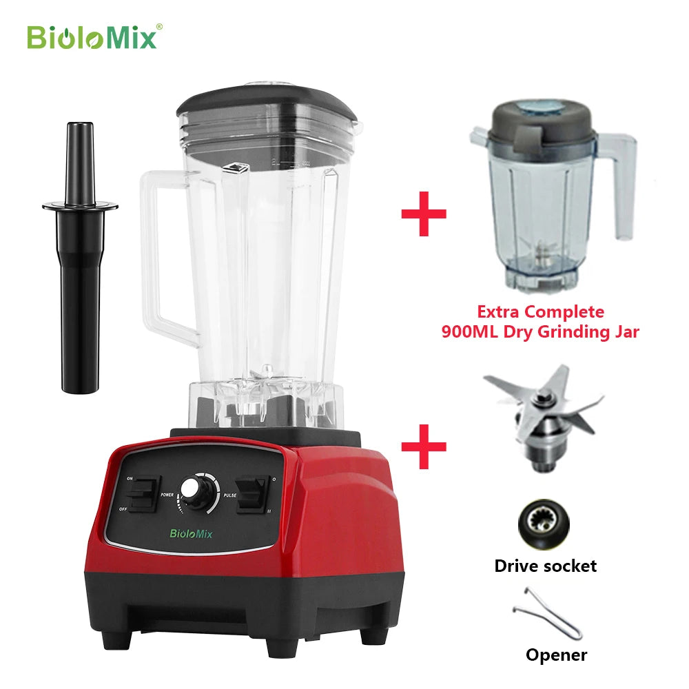 Biolomix 3HP 2200W Heavy-Duty Blender Juicer Food Processor