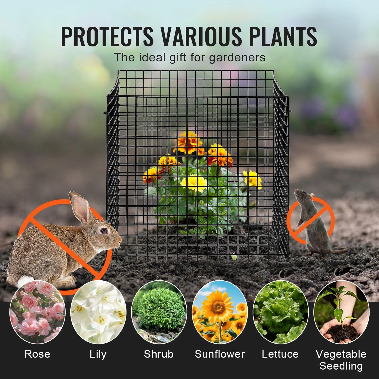 SucceBuy Plant Protector Cages Keeps Animals Out of Garden