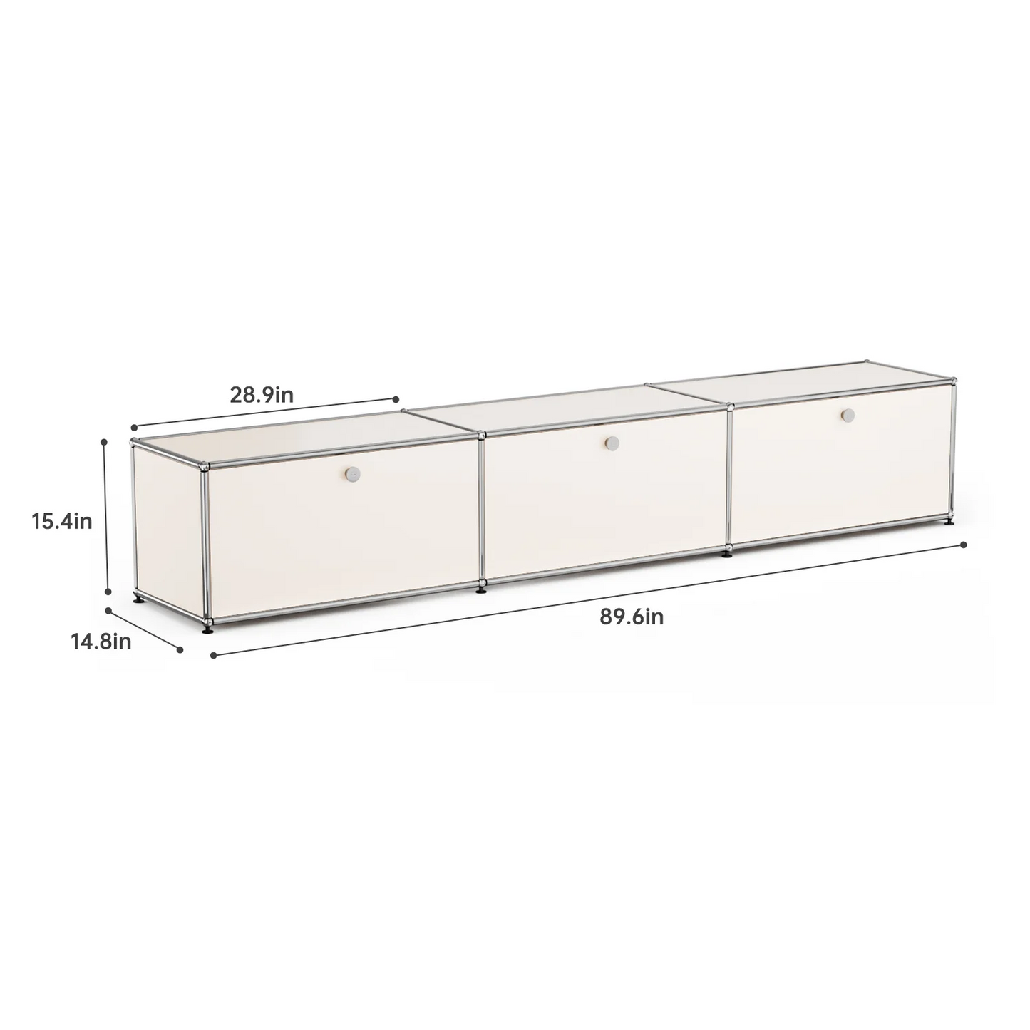 Modern TV Stand Storage File Cabinet With Metal Frame for Living Room Bedroom Office Book Shelf Bedside Table