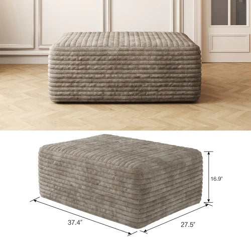 YQXHCN Cloud Modular Sectional Sofa With Ottoman Comfort U Shaped
