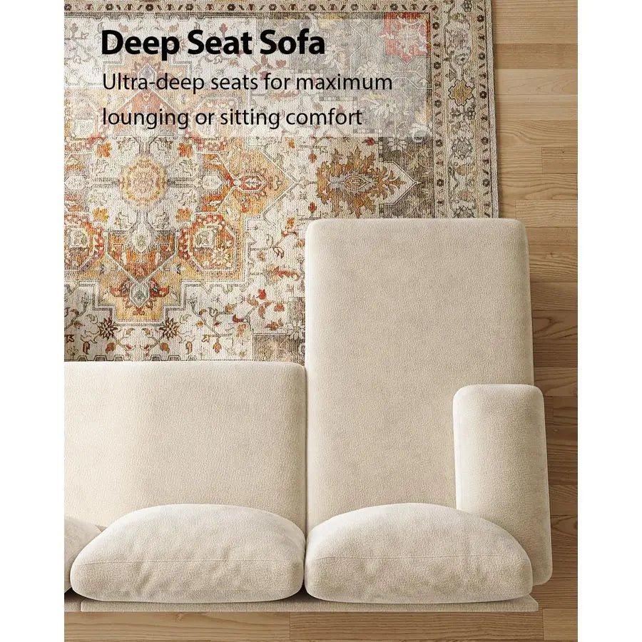 MBVM UShaped Sectional Couch for Living Room Modern Sofa