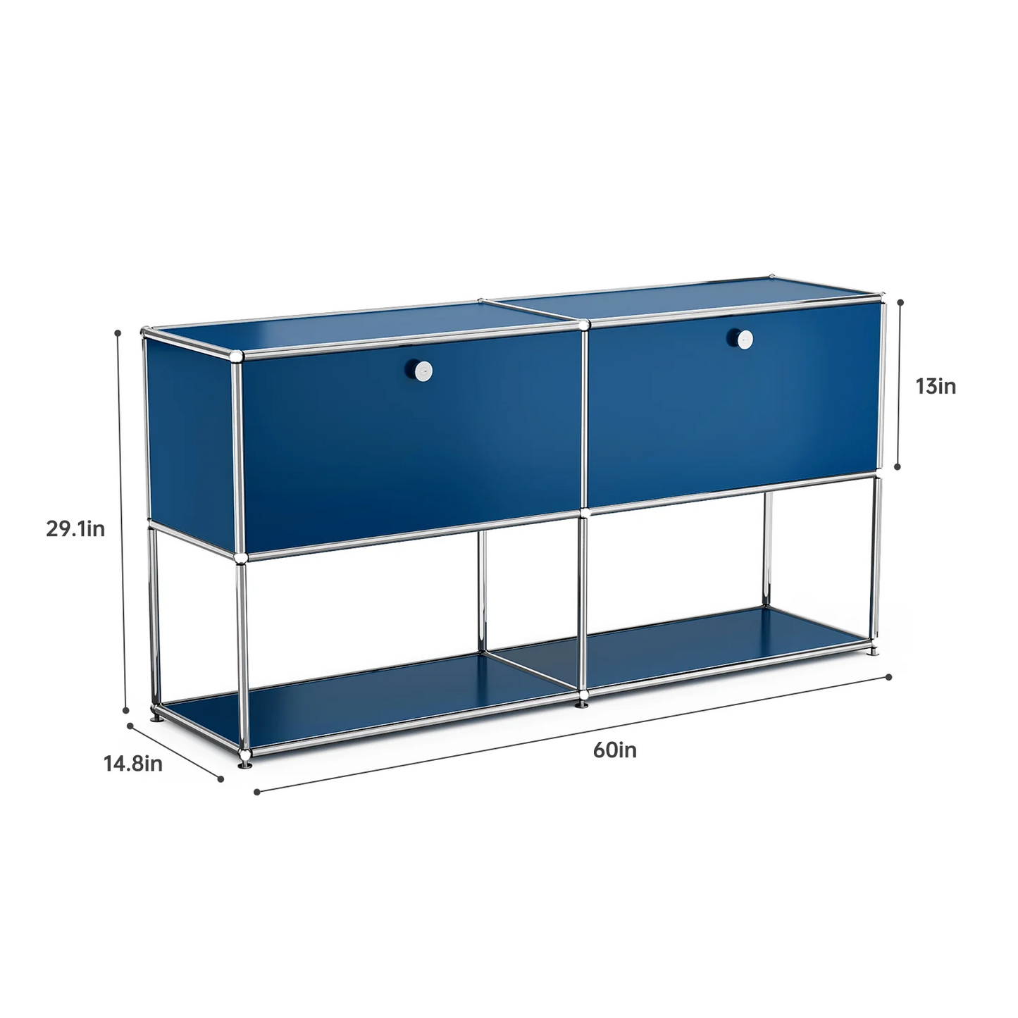 Modern TV Stand Storage File Cabinet With Metal Frame for Living Room Bedroom Office Book Shelf Bedside Table