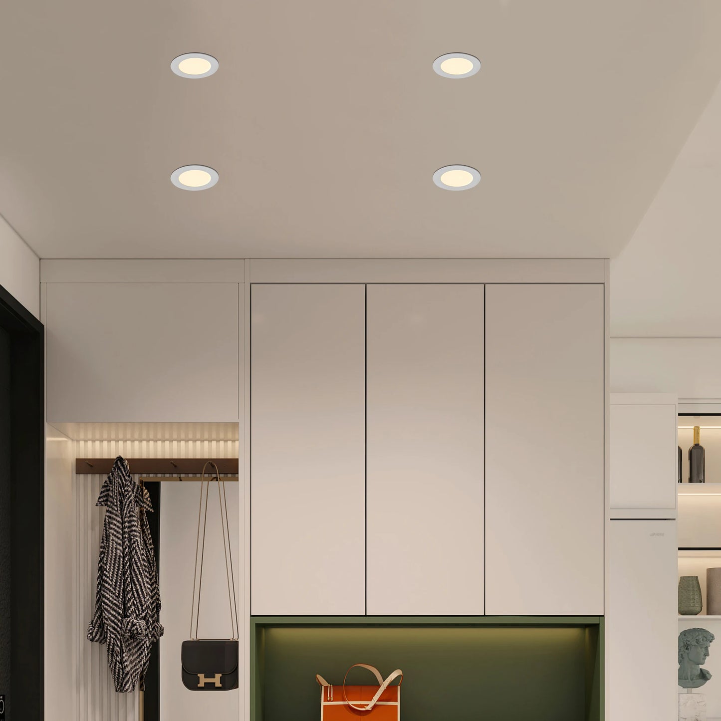 ARLGSITE LED Recessed Lights With Dimmable 3000K To 5000K