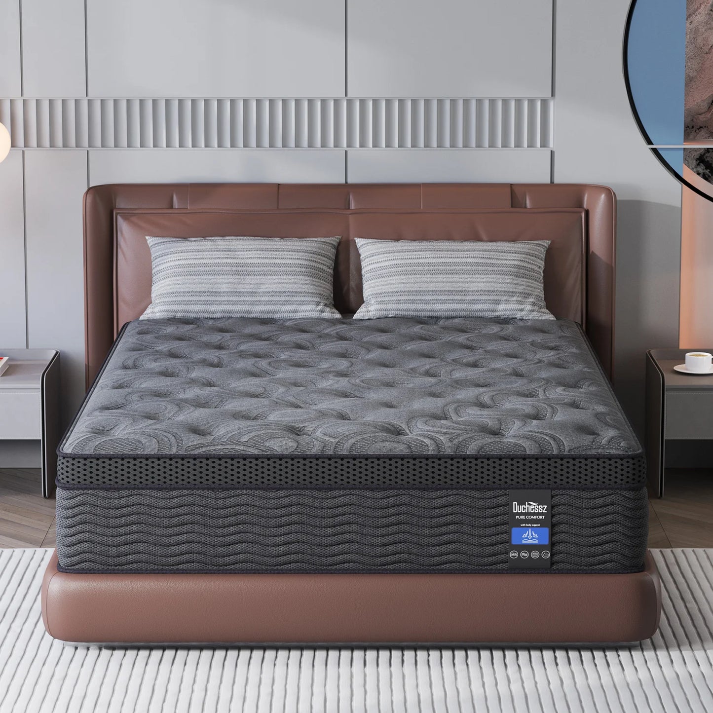 Sweetlove Hybrid Memory Foam Mattress in a Box Euro Top