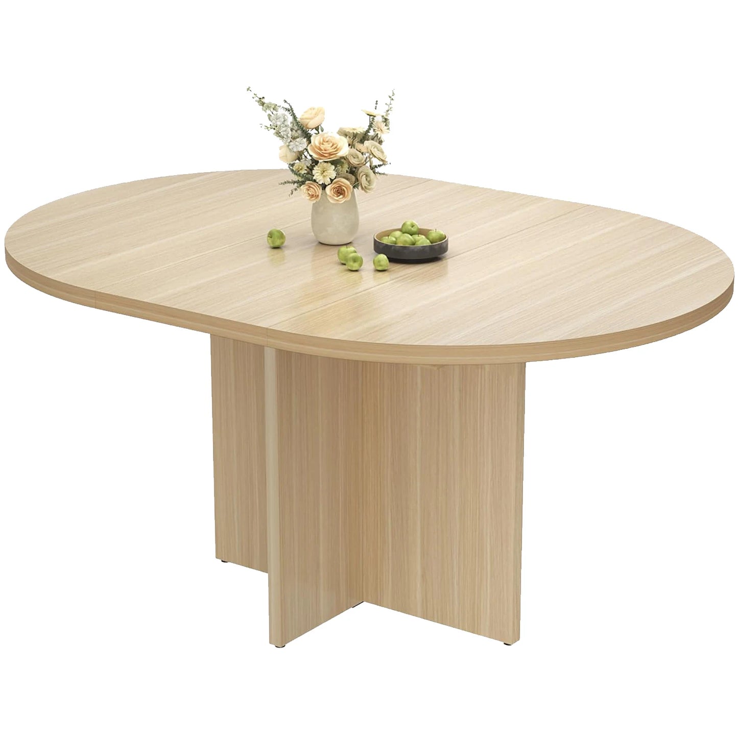 HiMISS Extendable Dining Table With Removable Leaves