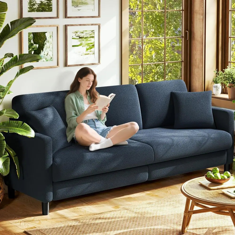 XMSJ Teddy Sofa Loveseat For Living Room