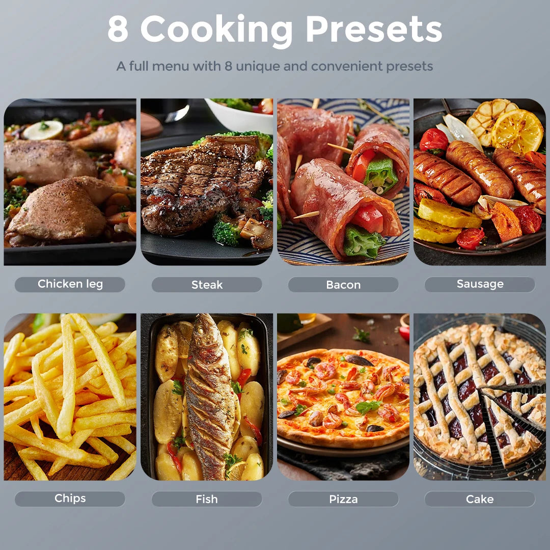 SEJOY Air Fryer Oven With Roast Bake Dehydrate And Warm