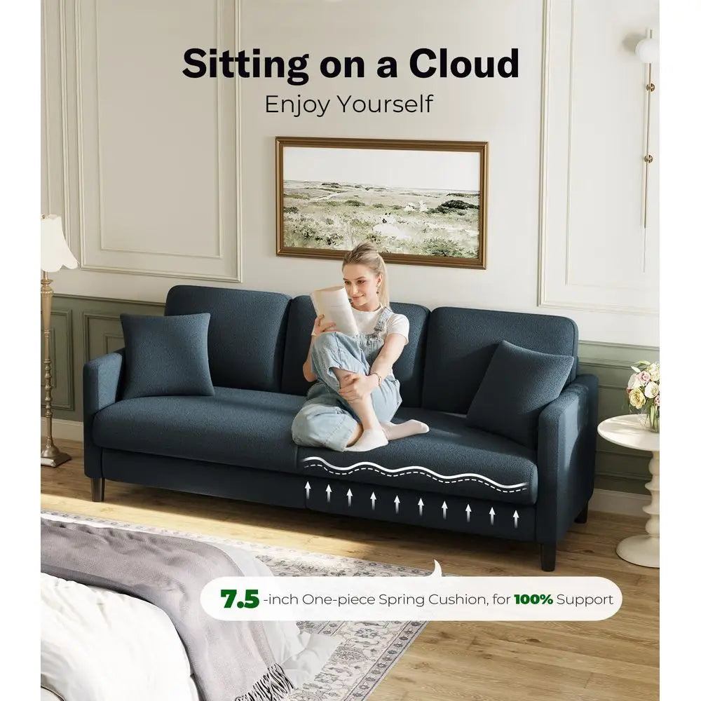 XMSJ Teddy Sofa Loveseat For Living Room