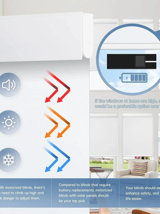 CN Guangdong Craft of Weaving Blackout Motorized Smart Blinds With Remote