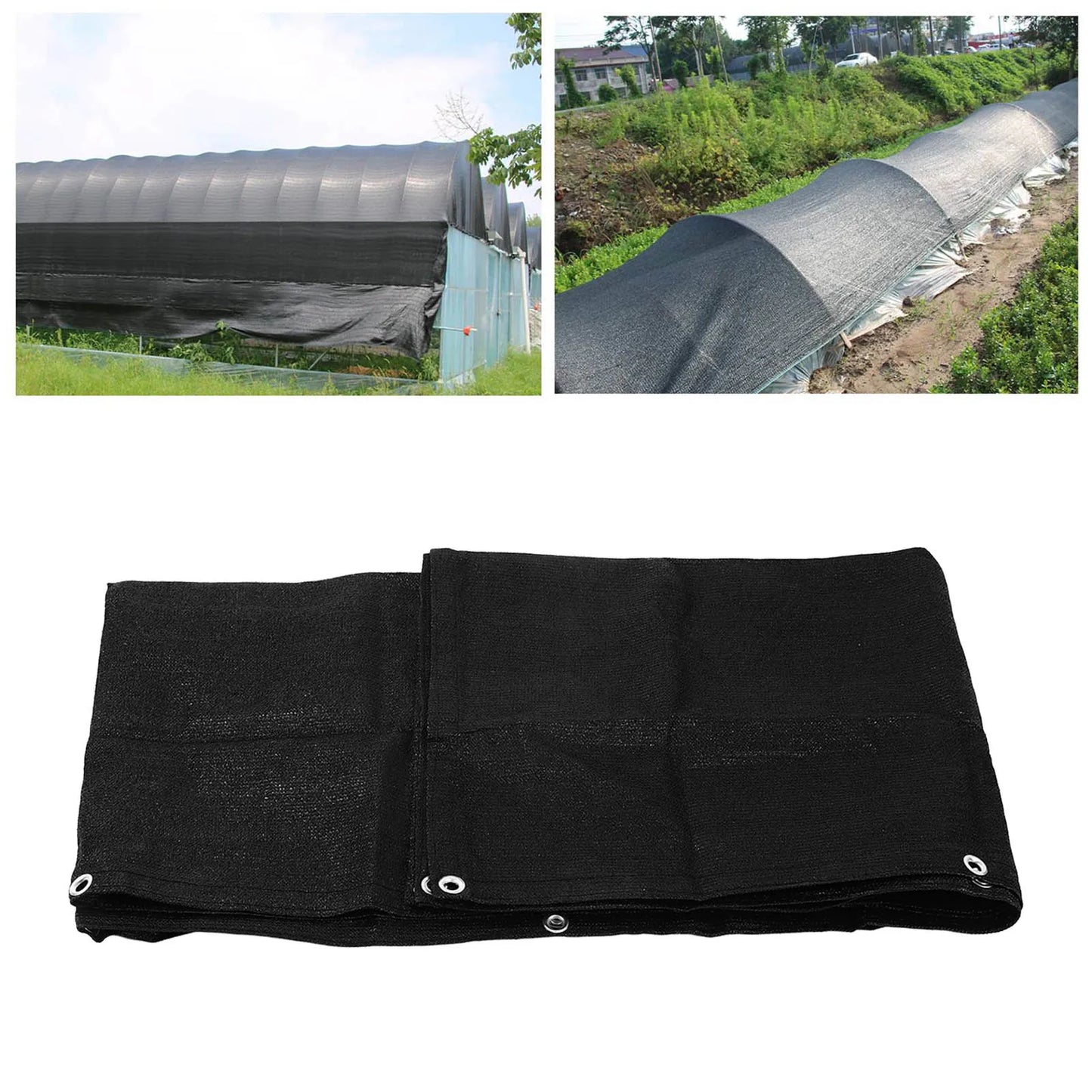 TOPINCN Privacy Net HDPE Windscreen UV Proof For Garden
