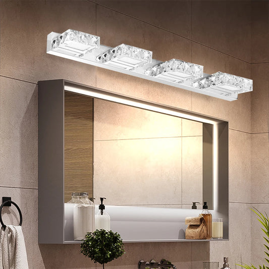 Crystal Vanity Light Led Bathroom Wall Lamp For Mirror