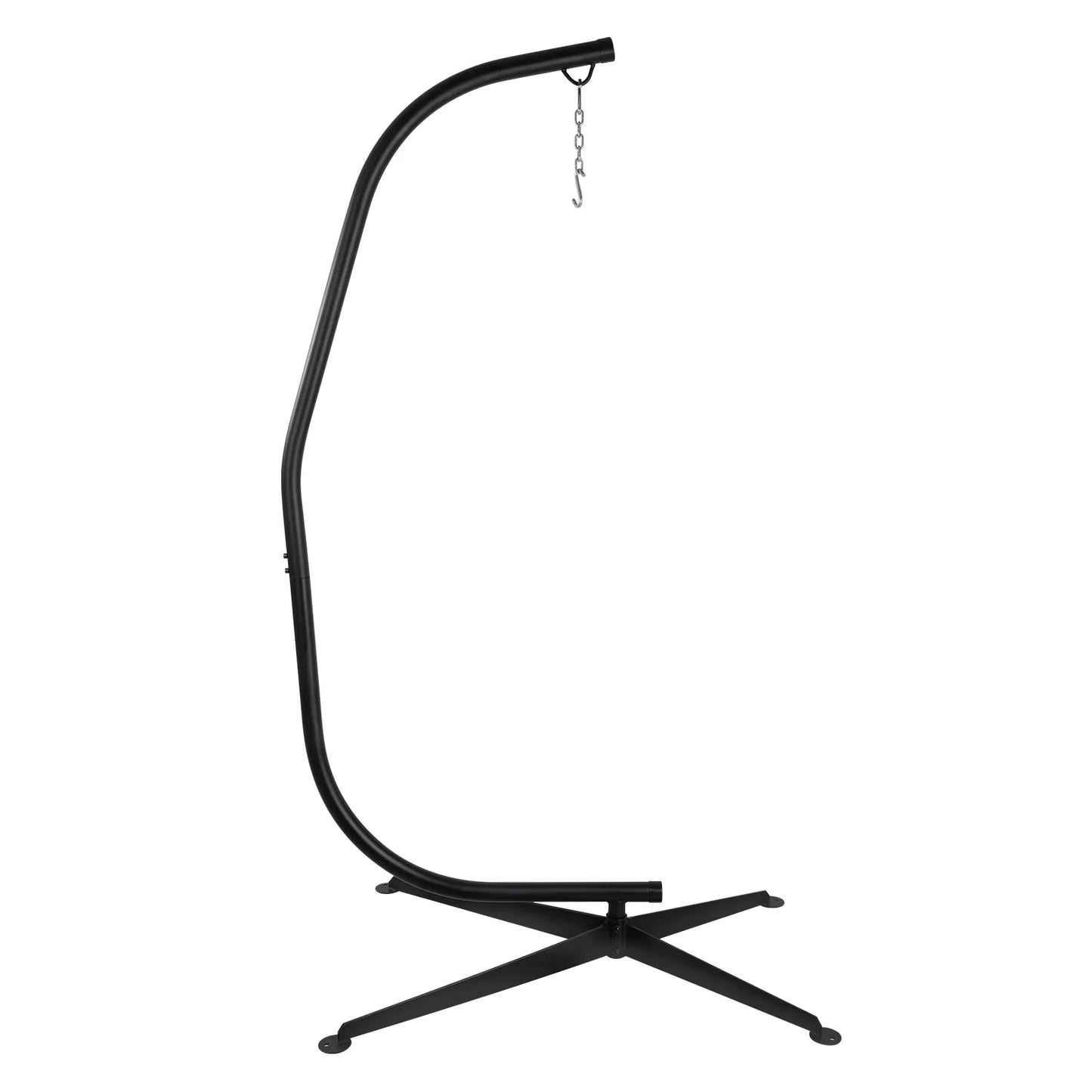 Homfa Heavy Duty Metal Hanging Chair Hammock C Stand Outdoor