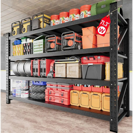 Heavy Duty Garage Shelving Units 5000LBS Deep Storage Racks