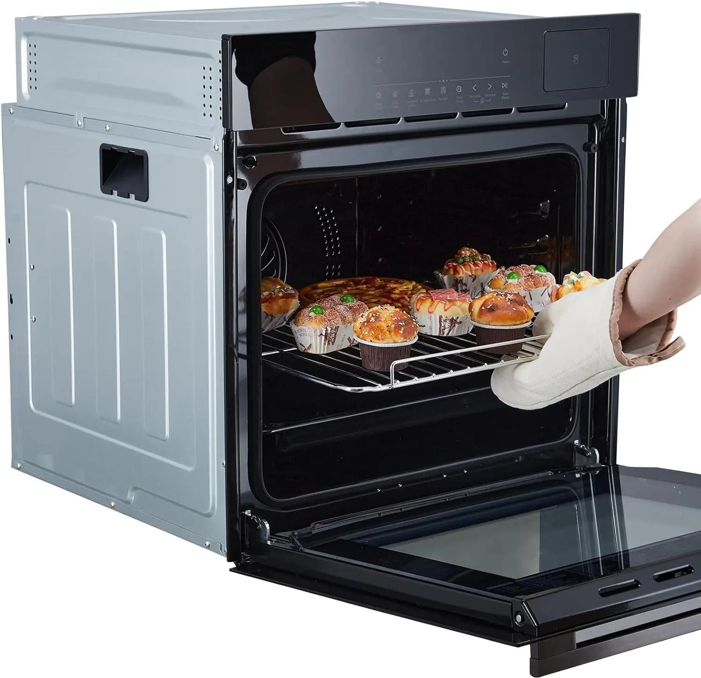 Adoolla Electric Wall Oven With Air Frying 8 Modes 3000W