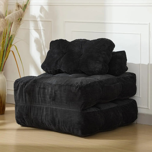 HiMISSCN Folding Sofa Bed 3In1 Back Support Convertible Chair