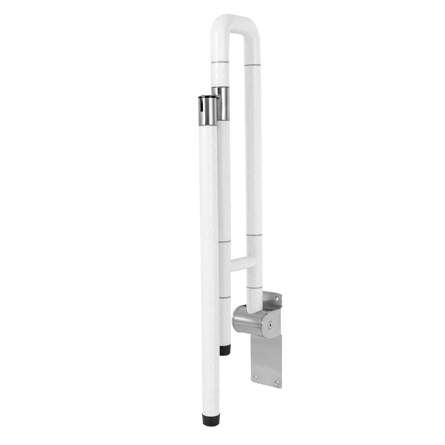 Toilet Grab Bar Handicap Foldable Drop Down Rail Non Slip