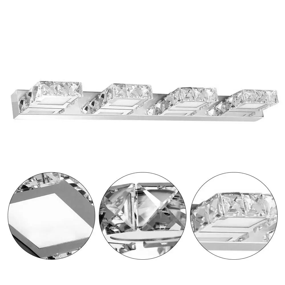 Crystal Vanity Light Led Bathroom Wall Lamp For Mirror