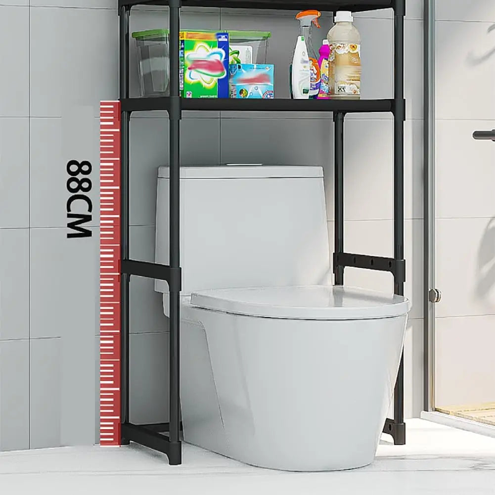 TWISTER.CK Over The Toilet Storage Cabinet 3-Tier Metal
