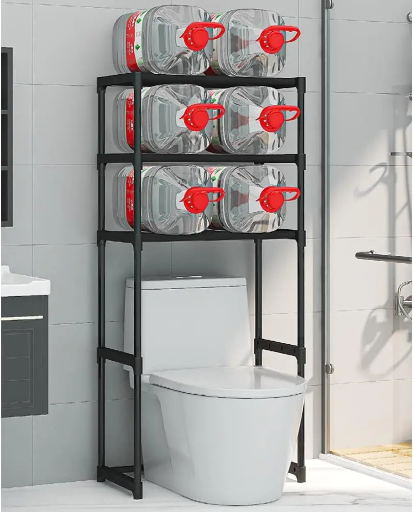 TWISTER.CK Over The Toilet Storage Cabinet 3-Tier Metal