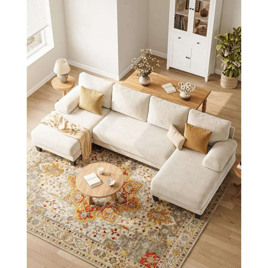 MBVM UShaped Sectional Couch for Living Room Modern Sofa