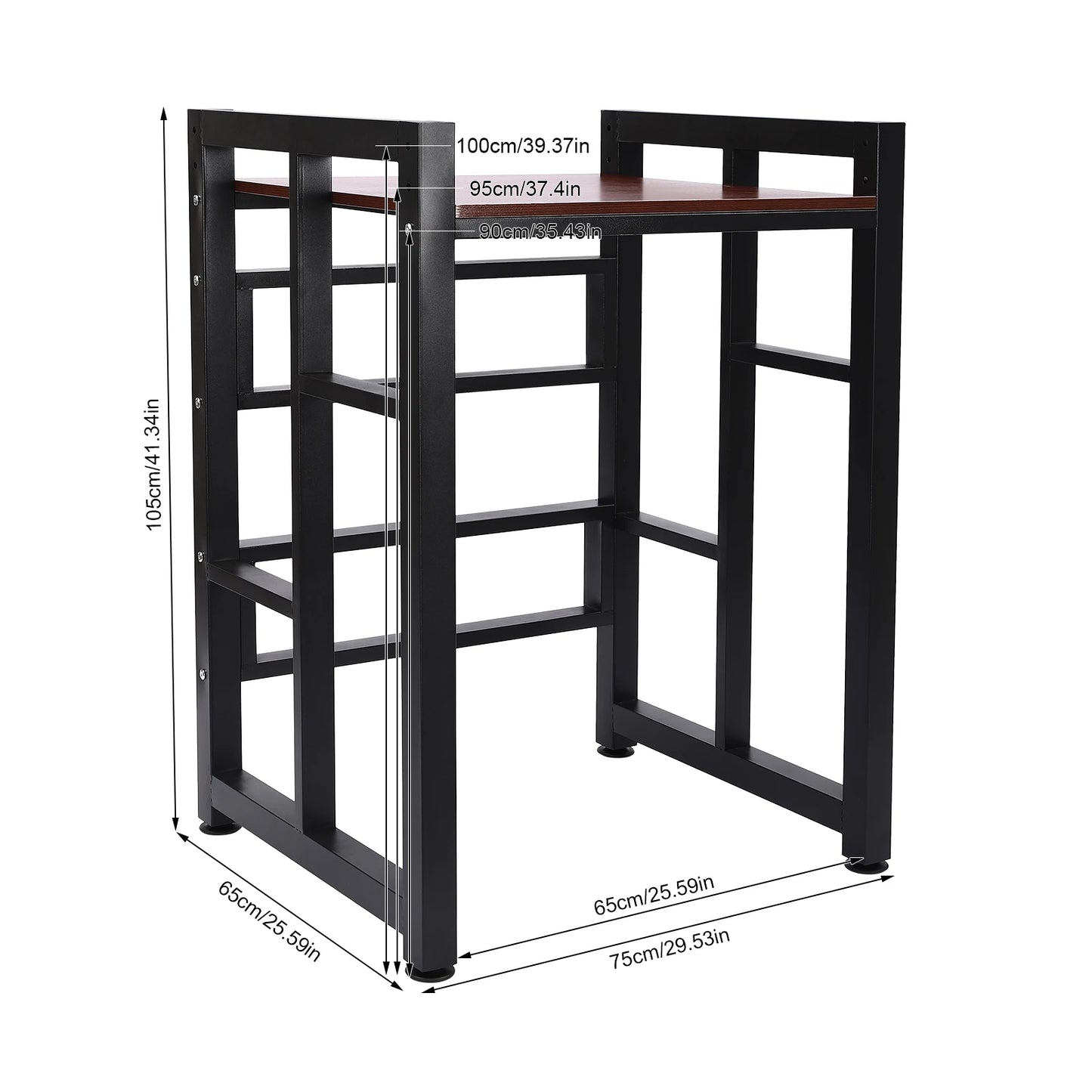 Bymaocar Washer Dryer Storage Shelf Rack Multifunctional Organizer