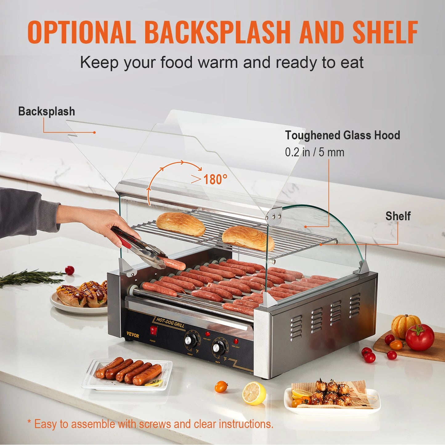 Succebuy 5 7 11 Rods Hot Dog Roller Sausage MakerPro
