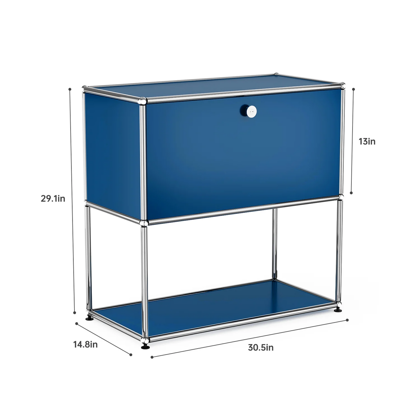 Modern TV Stand Storage File Cabinet With Metal Frame for Living Room Bedroom Office Book Shelf Bedside Table
