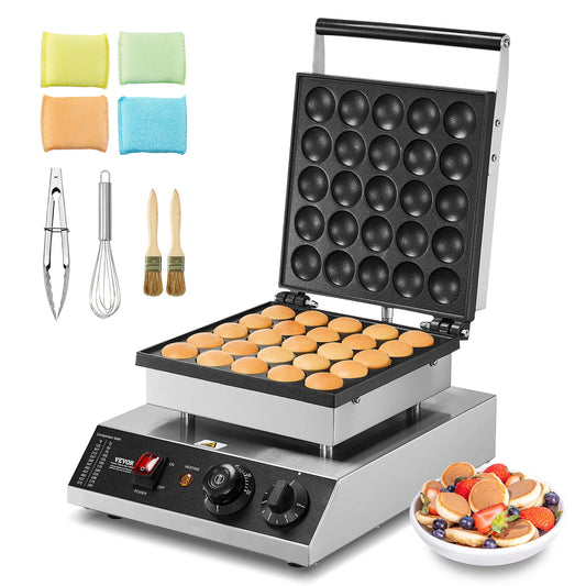 VEVOR SucceBuy Electric Waffle Maker 25P Pancake Dorayaki Machine