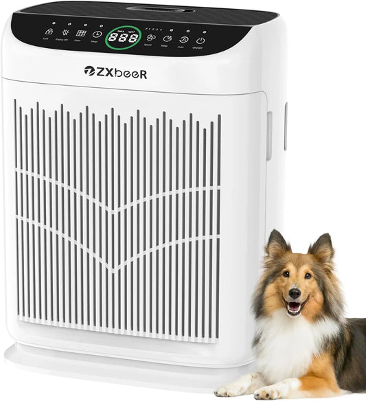 HEPA Air Purifier With Washable Filter PM25 Sensor Aroma Sleep Mode