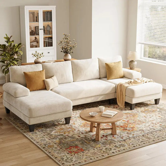 MBVM UShaped Sectional Couch for Living Room Modern Sofa