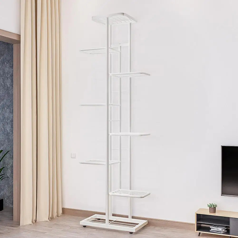 TWISTER.CK 8 Tier Garden Plant Stand Metal Tiered Shelf