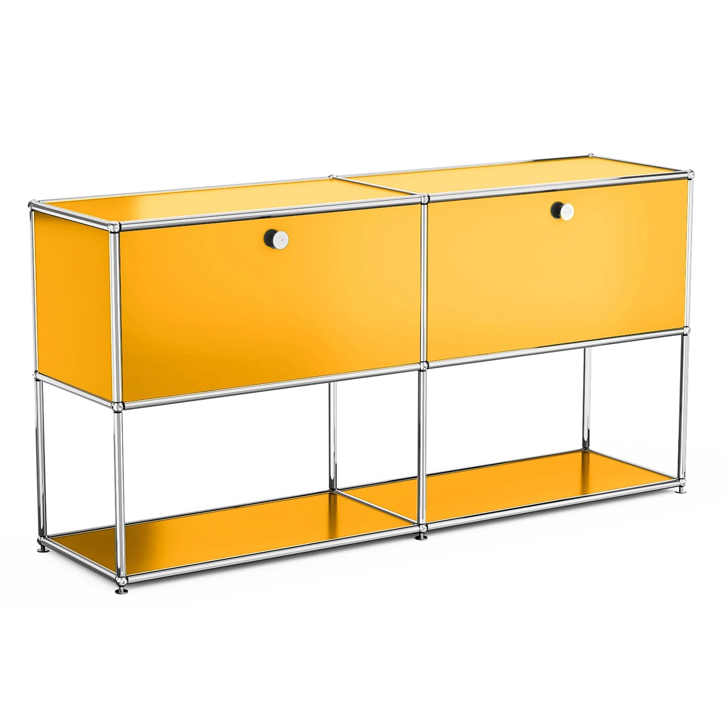 Modern TV Stand Storage File Cabinet With Metal Frame for Living Room Bedroom Office Book Shelf Bedside Table