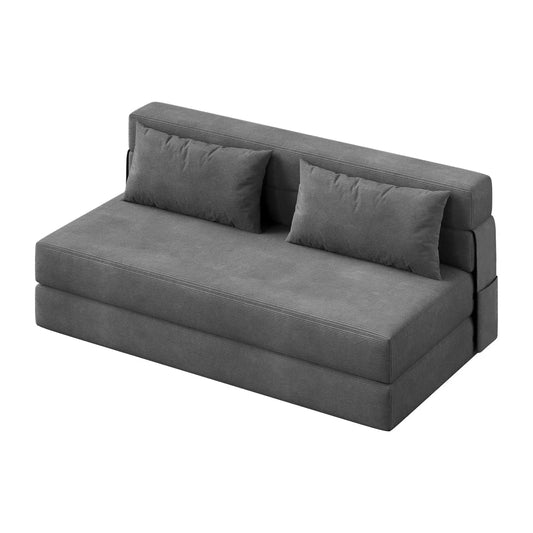 HobbyLane 4 In 1 Folding Sofa Bed Corduroy Sleeper