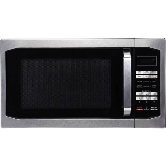 1100W Stainless Steel Digital Countertop Microwave
