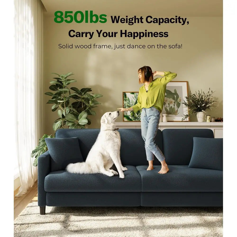 XMSJ Teddy Sofa Loveseat For Living Room