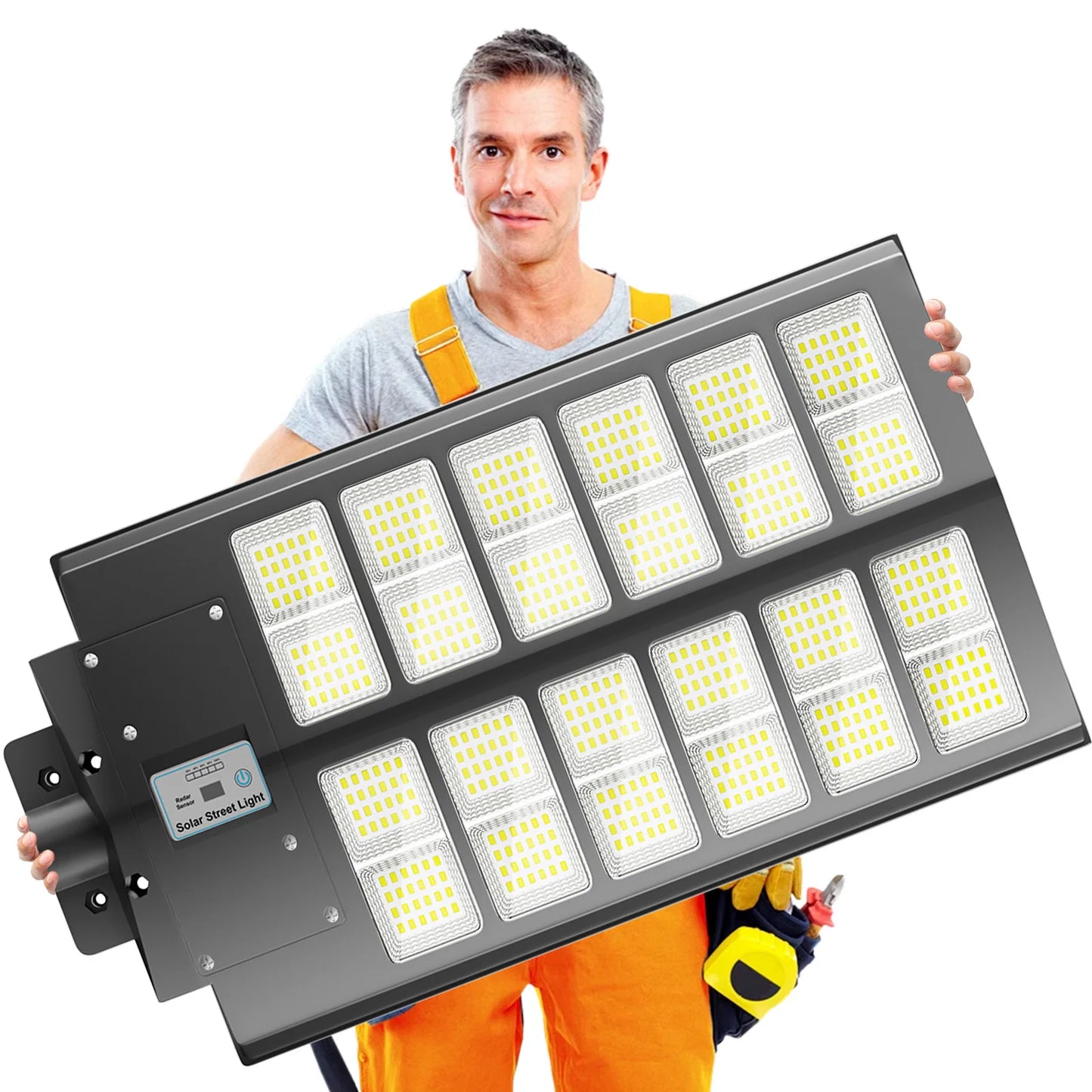 6000 Watt Solar Street Light With Motion Sensor IP65 Waterproof