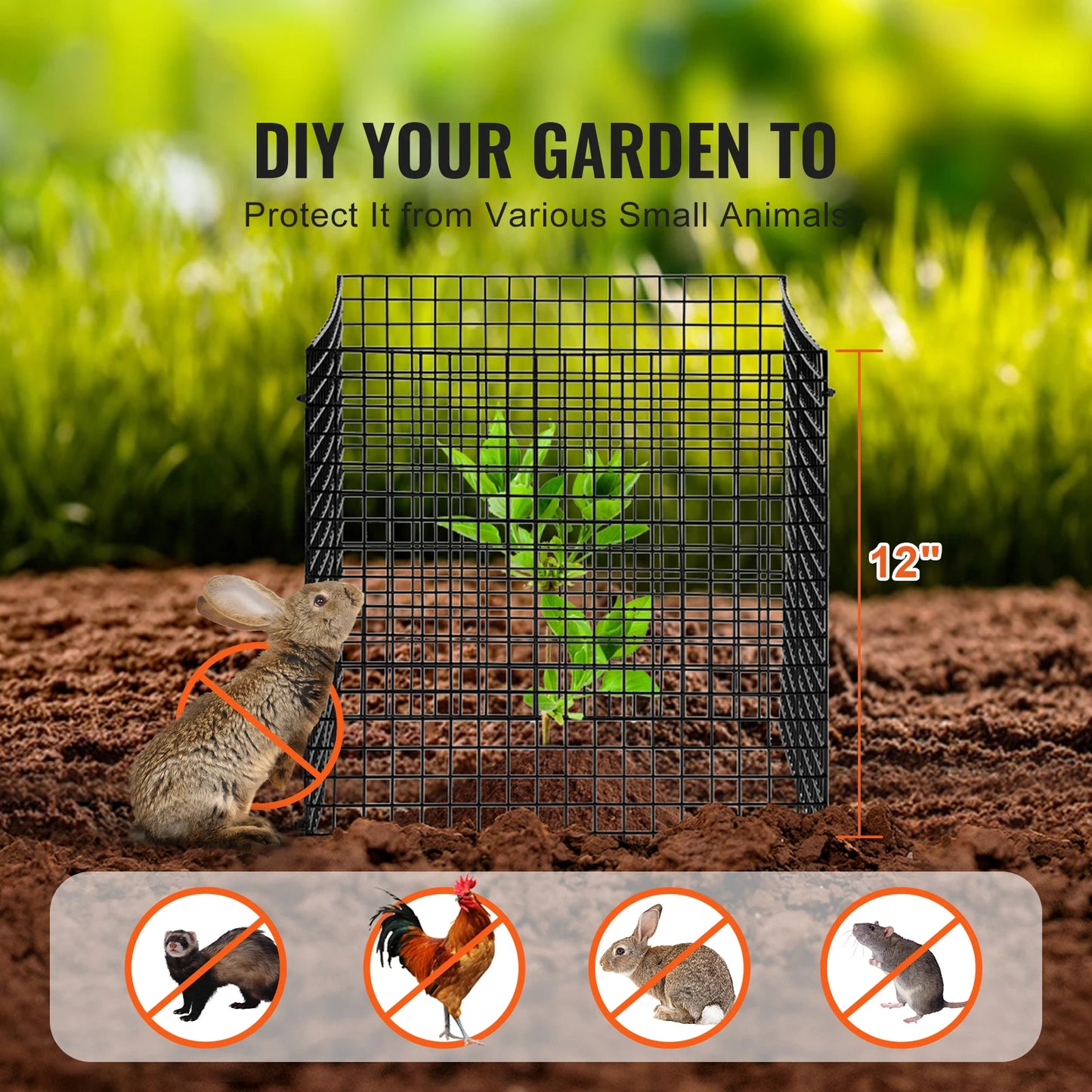 SucceBuy Plant Protector Cages Keeps Animals Out of Garden