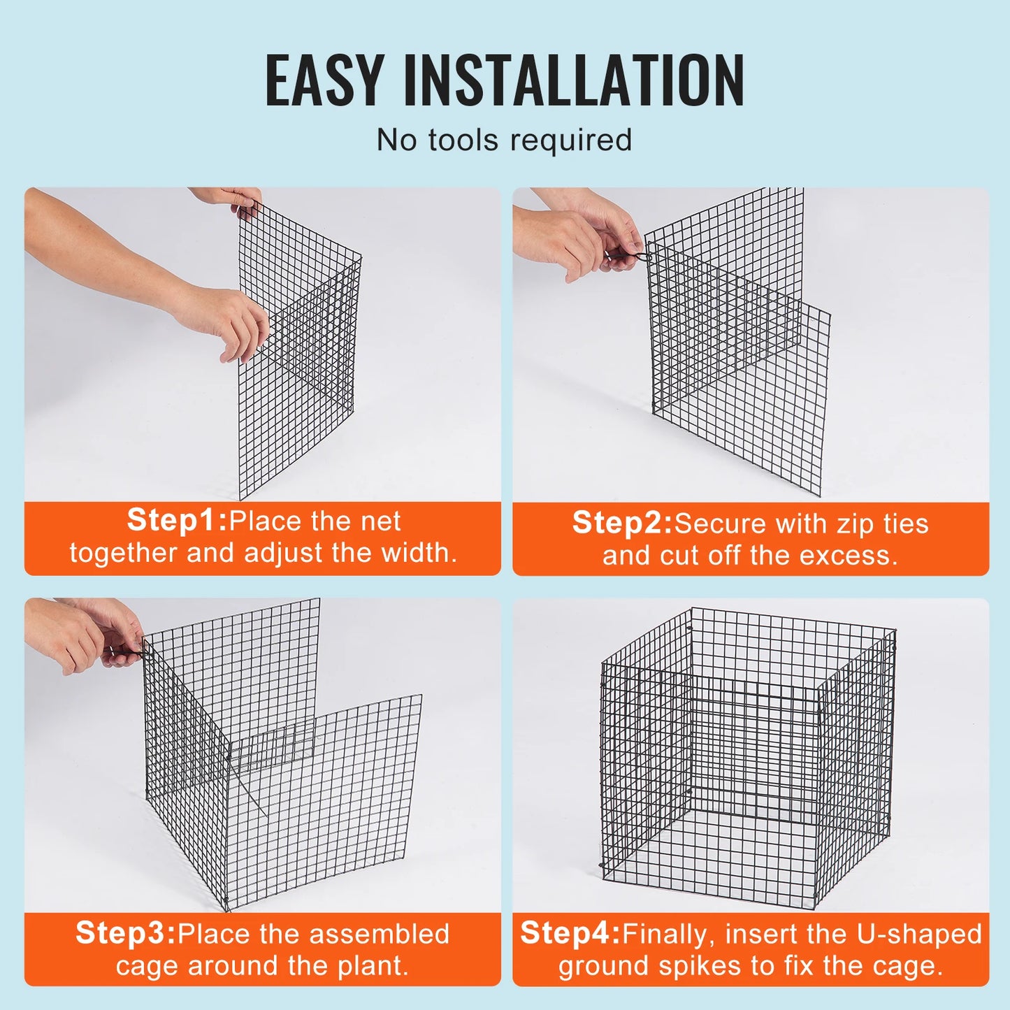 SucceBuy Plant Protector Cages Keeps Animals Out of Garden