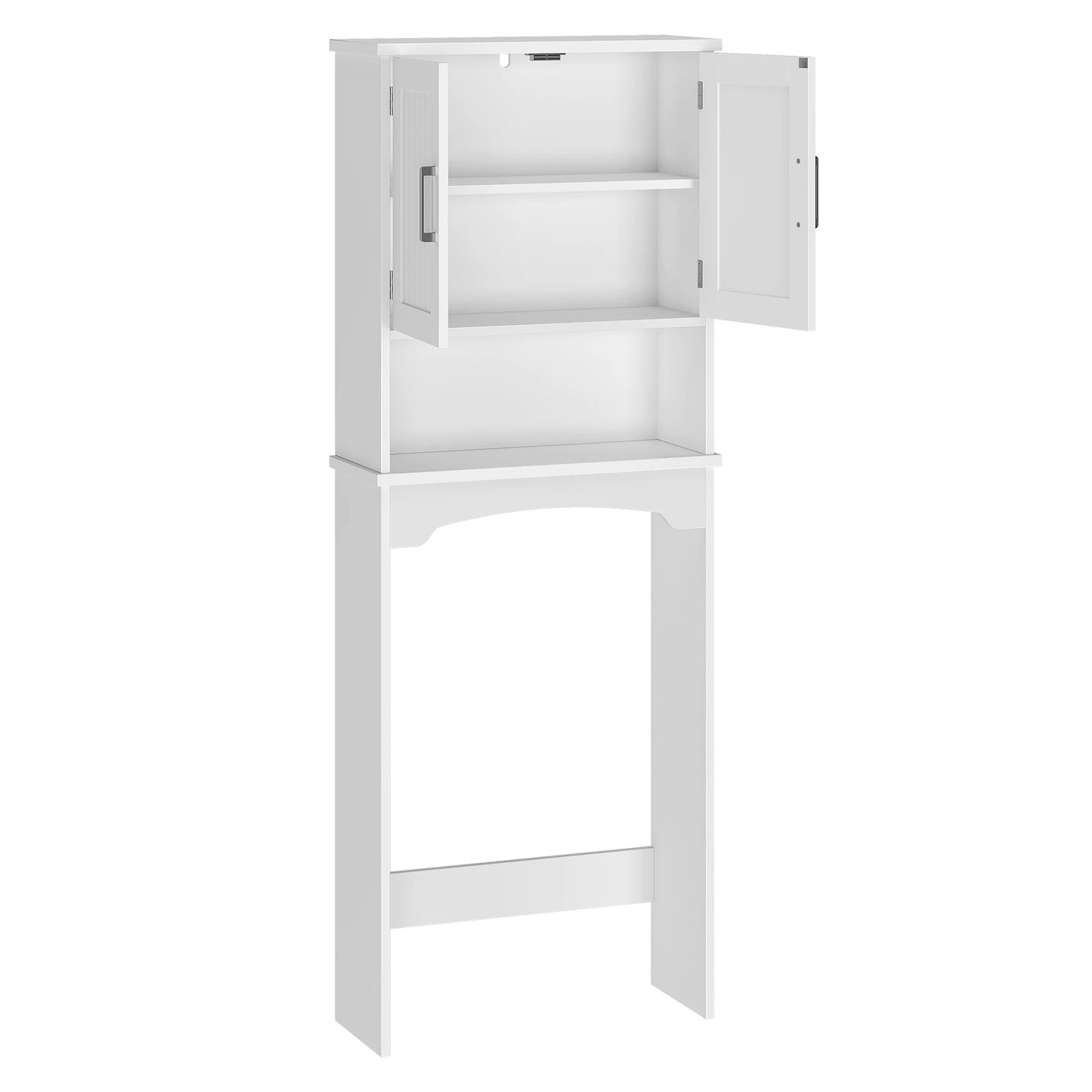 HiMISS Over The Toilet Storage Cabinet With Anti Tip