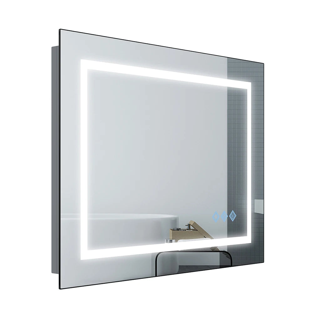 TWISTER.CK Modern LED Vanity Mirror With 3 Color Lighting Dimmable