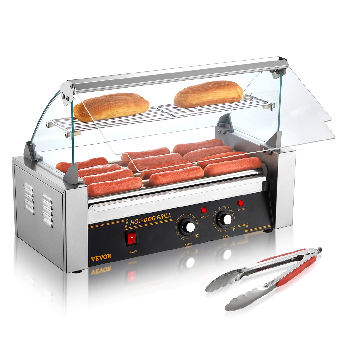 SucceBuy Hot Dog Roller Sausage Maker 110V Commercial Grill
