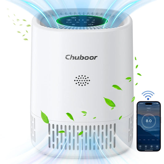 Chuboor Air Purifier for Bedroom With Sponge Filters