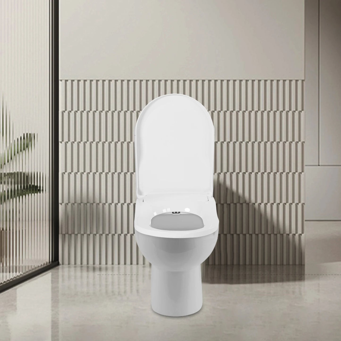 Non Electric Bidet Toilet Seat With Dual Nozzle System SmartFlushing