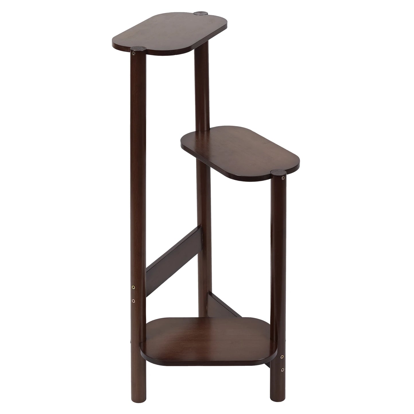 Wisfor 3-Tier Bamboo Plant Rack Corner Stand
